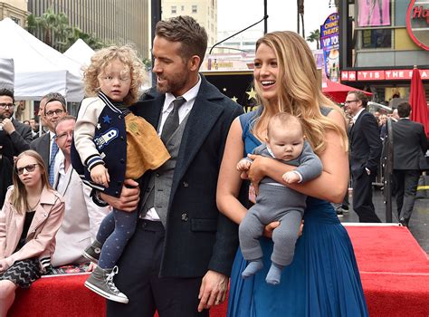 Ryan Reynolds and Blake Lively Kids Names, Ages,。